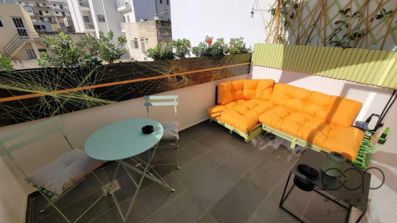 Modern - 50 M From Sea - Free Wi-Fi - Super Cool - Terrace - Fully Air-Conditioned St. Paul's Bay Exterior photo