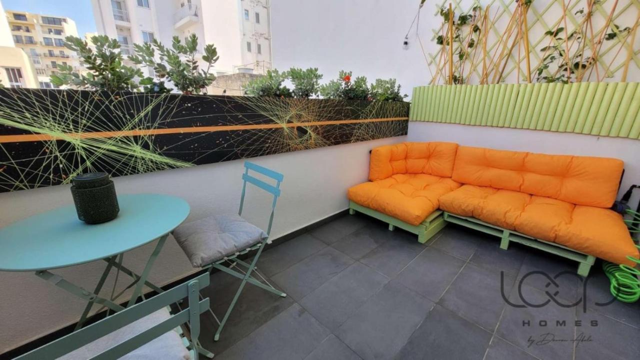 Modern - 50 M From Sea - Free Wi-Fi - Super Cool - Terrace - Fully Air-Conditioned St. Paul's Bay Exterior photo