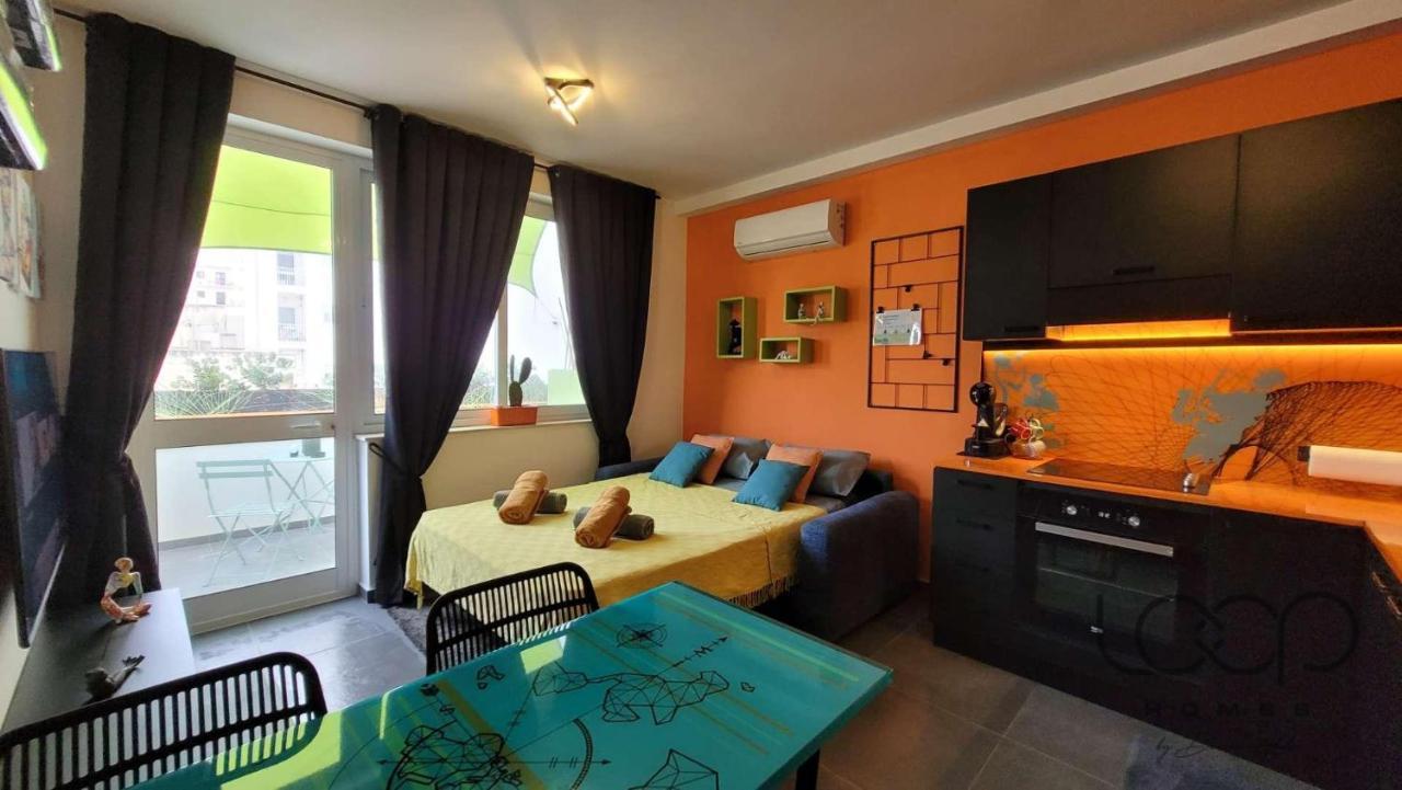 Modern - 50 M From Sea - Free Wi-Fi - Super Cool - Terrace - Fully Air-Conditioned St. Paul's Bay Exterior photo